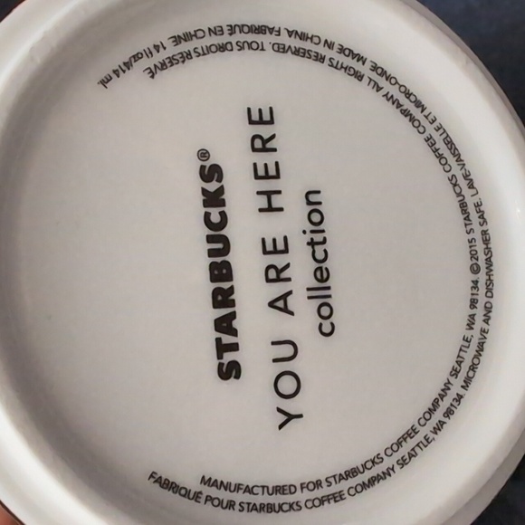 Starbucks 2015 You Are Here Series Houston Coffee Mug. - Picture 7 of 8